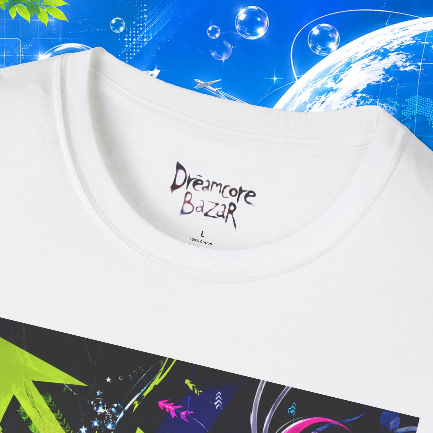Frutiger Metro T-Shirt Y2K Graphic Tee Frutiger Aero McBling Cyber Streetwear Retro Futuristic Rave Shirt