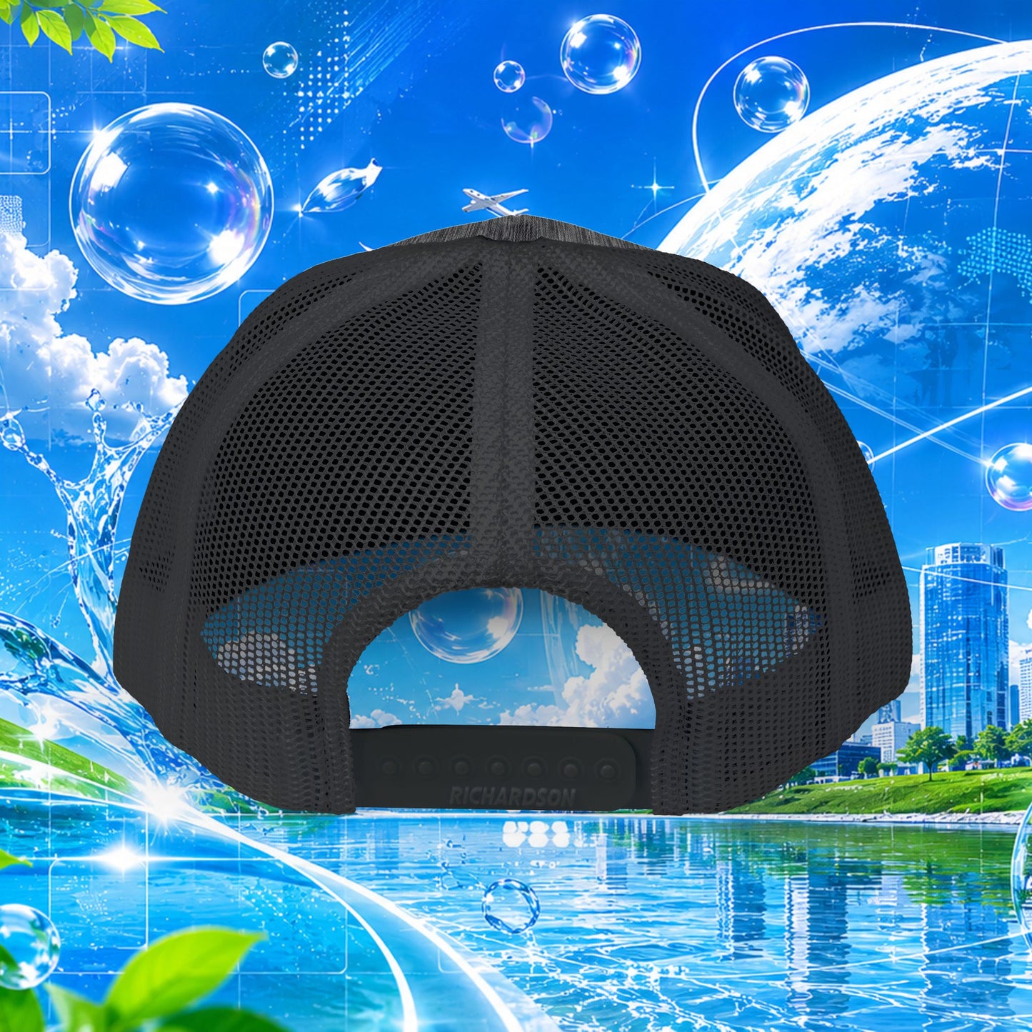 Operating System brain chip graphic Snapback Cap | cyberpunk tech hat FRUTIGER AERO