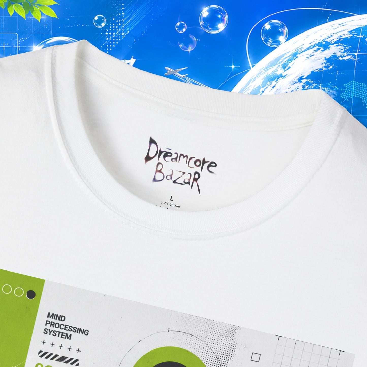 Frutiger Metro T-Shirt Y2K Graphic Tee Frutiger Aero McBling Cyber Streetwear Retro Futuristic Rave Shirt