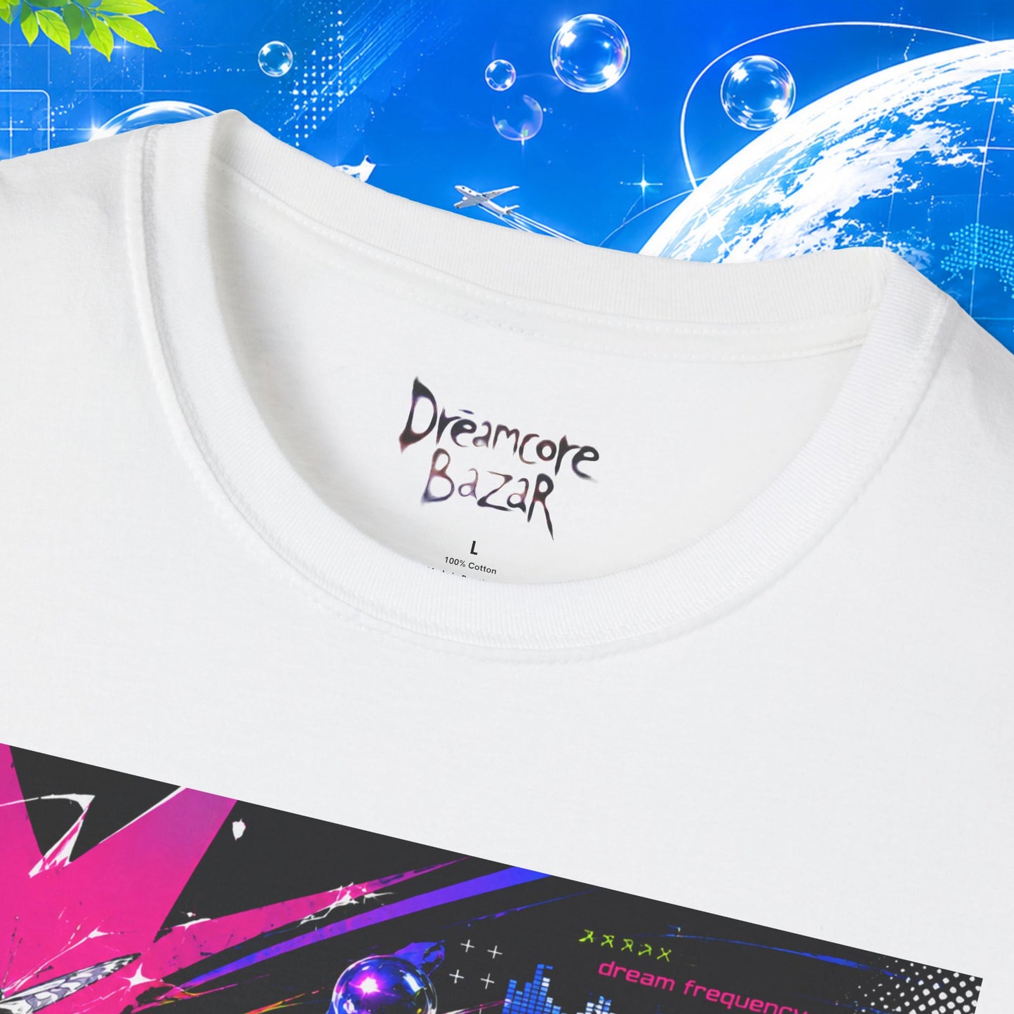 Frutiger Metro T-Shirt Y2K Graphic Tee Frutiger Aero McBling Cyber Streetwear Retro Futuristic Rave Shirt