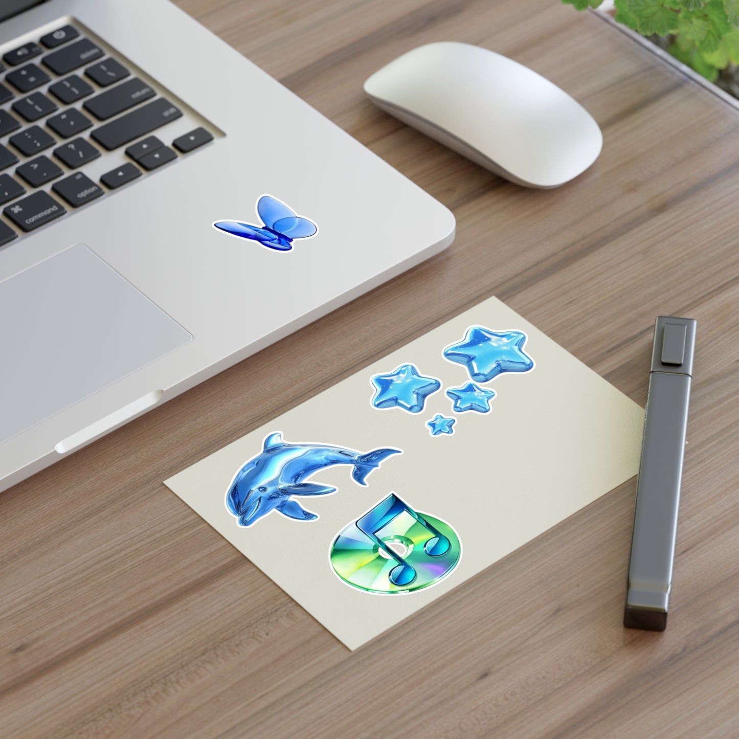 Y2K Frutiger Aero McBling Sticker Sheets | Retro Futuristic Decals