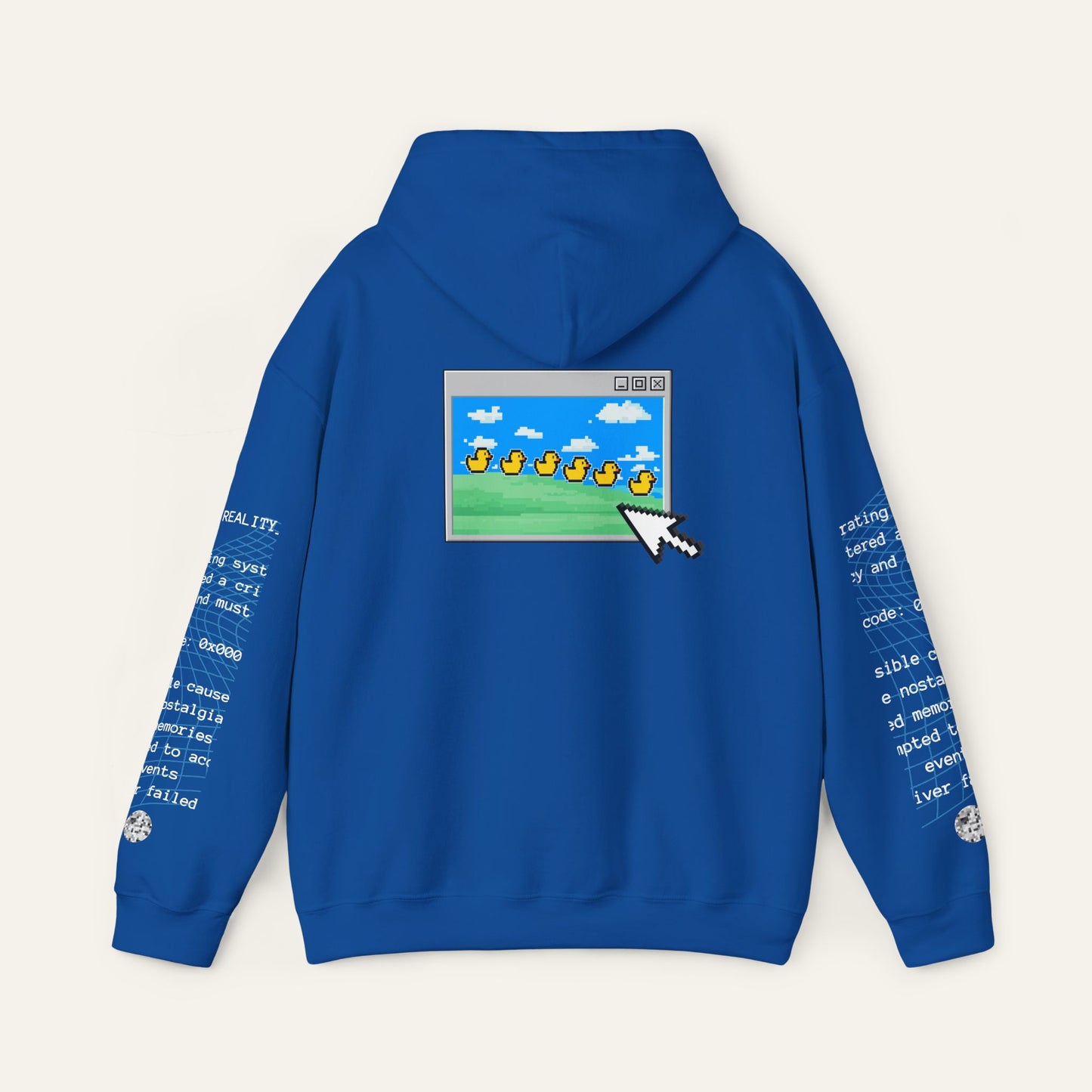 SYSTEM ERROR Hoodie, Nostalgia Core Sweatshirt, Internet Aesthetic Hoodie, Windows Inspired Graphic Hoodie, Digital Melancholy Gift